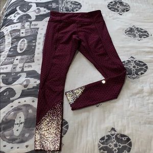Lululemon right stuff reflective leggings